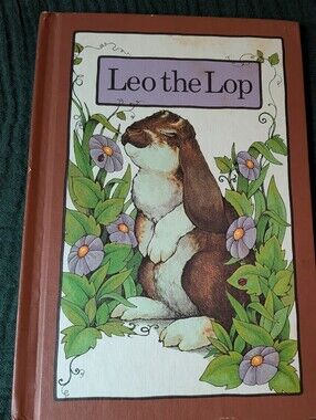 Leo The Lop Vintage Children's Book Decor Nursery 1970s